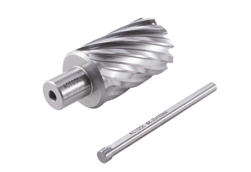 ACTOOL 1-1/2" Diameter Ã— 2" Depth of Cut HSS ANNULAR Cutter with 3/4'' Weldon Shank - Image 4